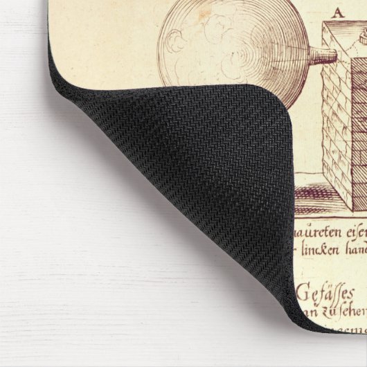 Destillierende Ausrüstung Mousepad (Ecke)