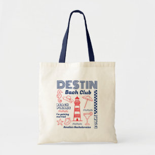 Destin Bach Club Strand Junggesellinnenabschied Do Tragetasche