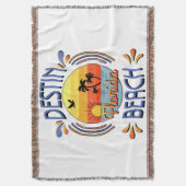 Destin Beach, Florida Decke (Vorderseite Vertikal)