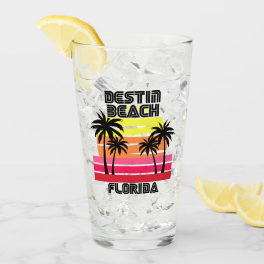 Destin Beach, Florida Glas (Vorderseite Ice)