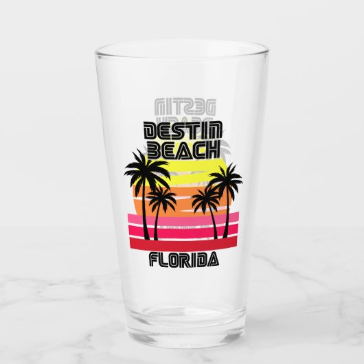 Destin Beach, Florida Glas (Vorderseite)