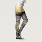Destin Beach Florida Jetty Sunset Leggings (Rechts)