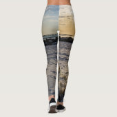 Destin Beach Florida Jetty Sunset Leggings (Rückseite)