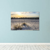 Destin Beach Florida Jetty Sunset Leinwand (Insitu (Holzboden))