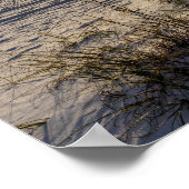 Destin Beach Florida Jetty Sunset Poster (Ecke)