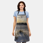 Destin Beach Florida Jetty Sunset Schürze (Getragen)