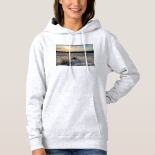 Destin Beach Florida Jetty Sunset Women's Hoodie