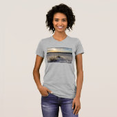 Destin Beach Florida Jetty Sunset Women's Tshirt (Vorne ganz)