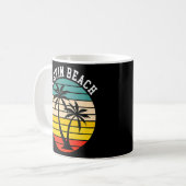 Destin Beach Florida Souvenir Urlaub Kaffeetasse (Vorderseite Links)