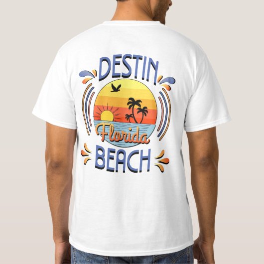 Destin Beach, Florida T-Shirt (Rückseite)