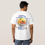Destin Beach, Florida T-Shirt (Schwarz voll)
