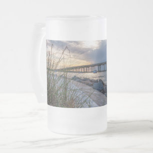Destin East Pass Sonnenuntergang Froster Becher Mattglas Bierglas