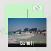 Destin FL Postkarte (Vorne/Hinten)