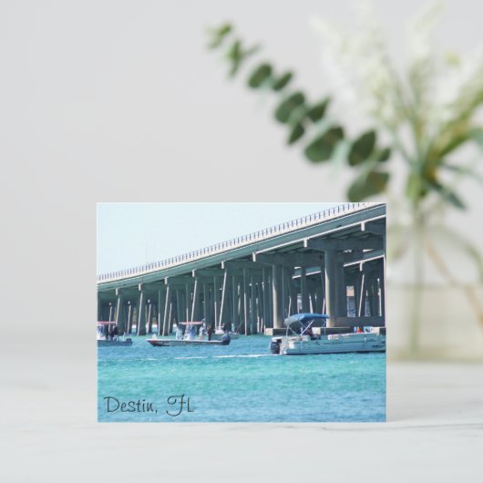 Destin FL Postkarte (Stehend Vorderseite)