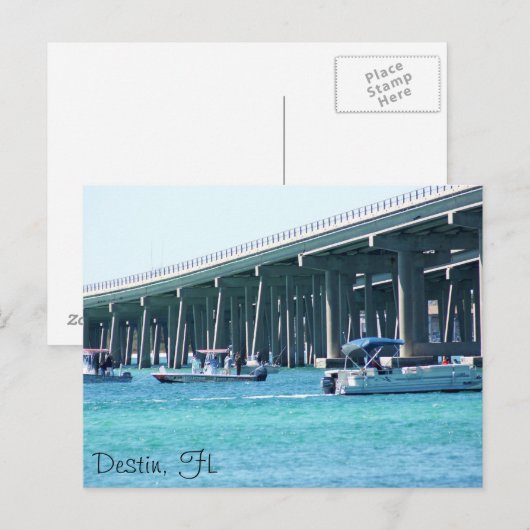 Destin FL Postkarte (Vorne/Hinten)