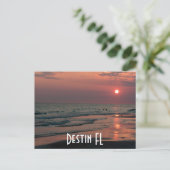 Destin FL Postkarte (Stehend Vorderseite)