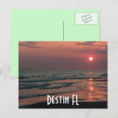 Destin FL Postkarte (Vorne/Hinten)
