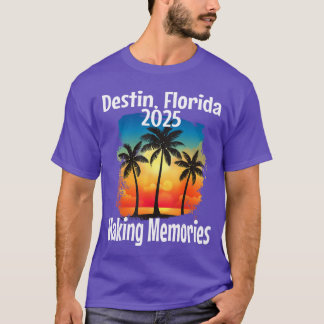 Destin Florida 2025 Erinnerungen Urlaub machen T-Shirt