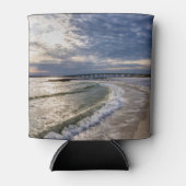 Destin Florida Abend Waves Can Cooler Dosenkühler (Vorderseite)