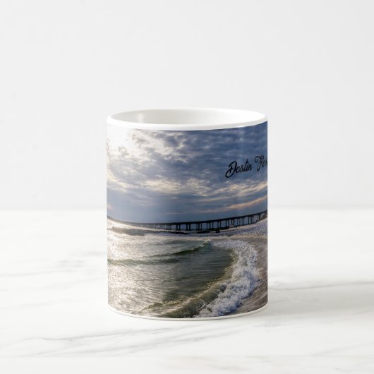 Destin Florida Abend Waves Classic Tasse (Mittel)