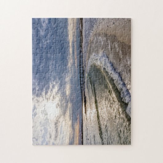 Destin Florida Abend Waves Jigsaw Puzzle (Vertikal)