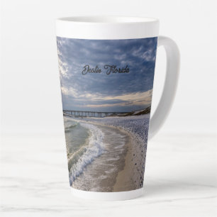 Destin Florida Abend Waves Latte Tasse