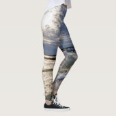 Destin Florida Abend Waves Leggings (Rechts)