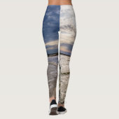 Destin Florida Abend Waves Leggings (Rückseite)