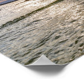 Destin Florida Abend Waves Poster (Ecke)