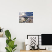 Destin Florida Abend Waves Poster (Heimbüro)