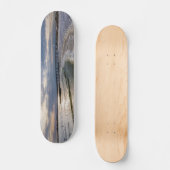 Destin Florida Abend Waves Skateboard (Vorderseite)