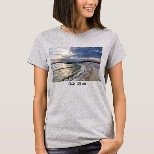 Destin Florida Abend Waves Women's Shirt (Vorderseite)