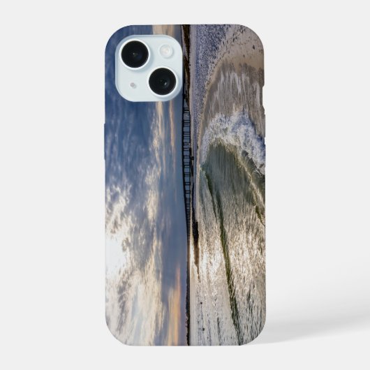 Destin Florida Abend Wellen iPhone-Hülle iPhone 15 Hülle (Rückseite)