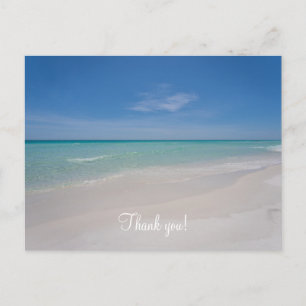 Destin Florida Beach Danke, Postcard Postkarte