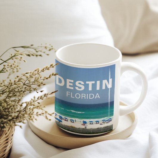 Destin Florida Beach Fotografie Meer Custom Kaffeetasse