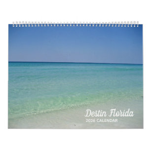 Destin Florida Beach Fotografy Seaside 2026 Wall Kalender