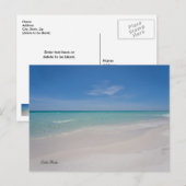 Destin Florida Beach Postcard Postkarte (Vorne/Hinten)
