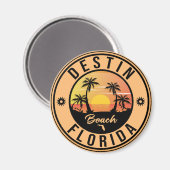 Destin Florida Beach Souvenirs Vintage Reise Magnet (Vorderseite/Rückseite)