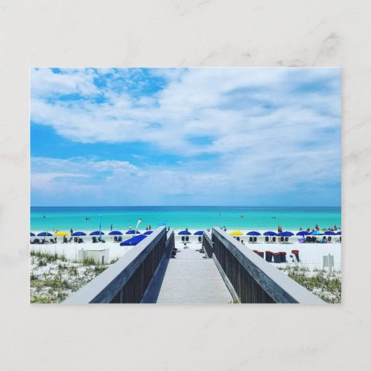 Destin Florida Beaches Postkarte (Vorderseite)