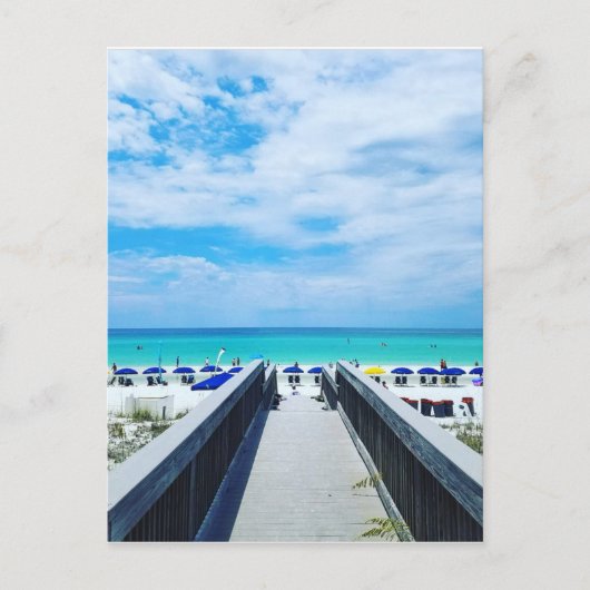 Destin Florida Beaches Postkarte (Vorderseite)
