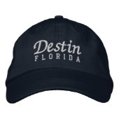 Destin Florida bestickte Baseballhutte Baseballkappe (Vorderseite)