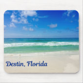 Destin Florida Blue Beach Mousepad (Vorne)