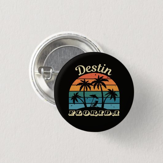 Destin Florida  Button (Vorne & Hinten)