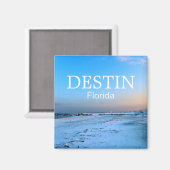 Destin Florida - Dreamy Beach Scene Magnet (Vorderseite/Rückseite)