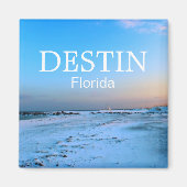 Destin Florida - Dreamy Beach Scene Magnet (Vorne)