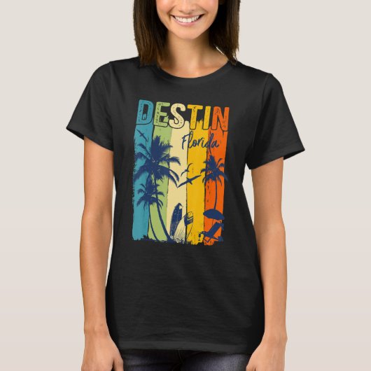 Destin Florida Family Vacation Matching Group T-Shirt (Vorderseite)