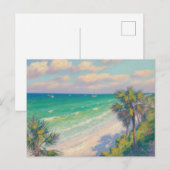 Destin Florida Painting Postkarte (Vorne/Hinten)