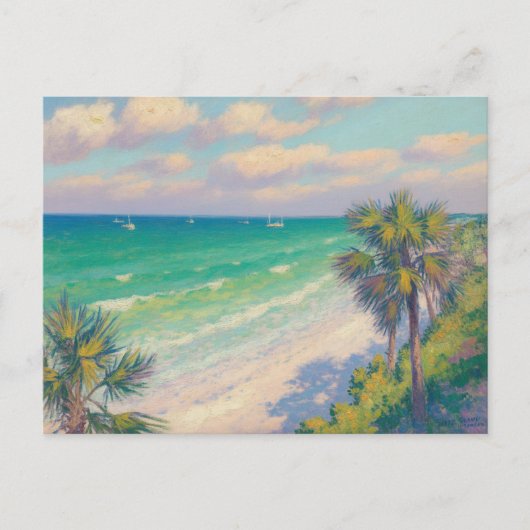 Destin Florida Painting Postkarte (Vorderseite)