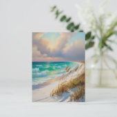 Destin Florida Painting Postkarte (Stehend Vorderseite)