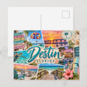 Destin Florida Postkarte (Vorne/Hinten)